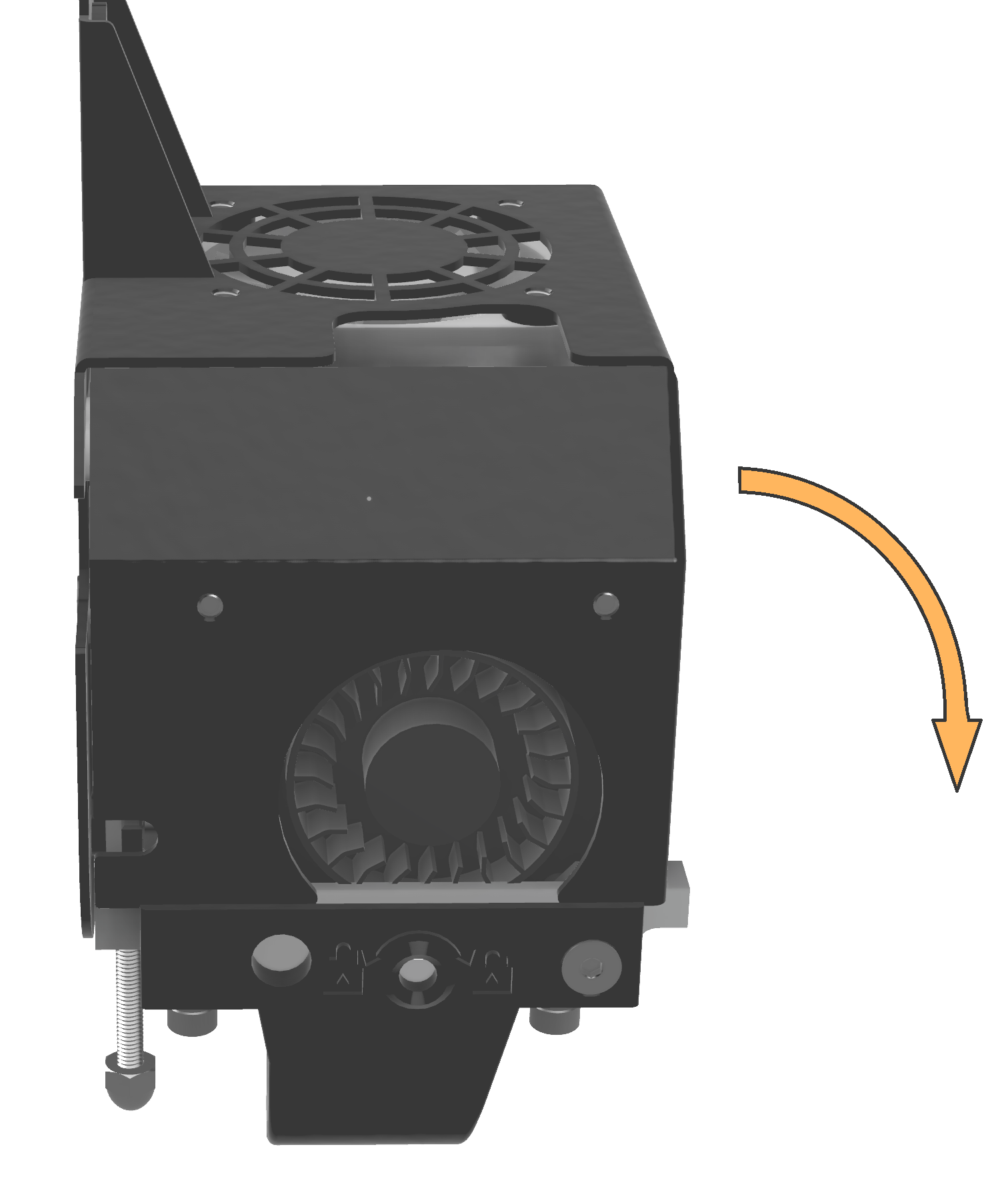A1.0605 Printhead fan1 skuren ljus