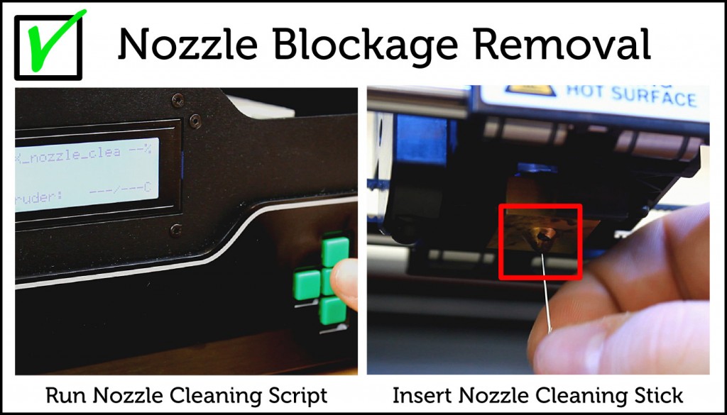 Nozzle Blockage Removal